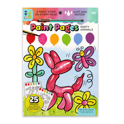 Paint Pages, Party Animals