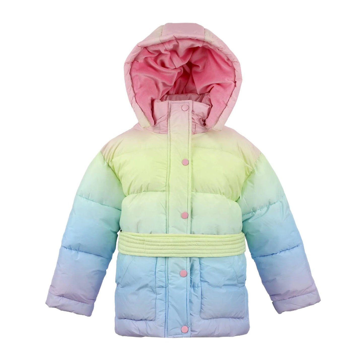 Pastel Rainbow Puffer