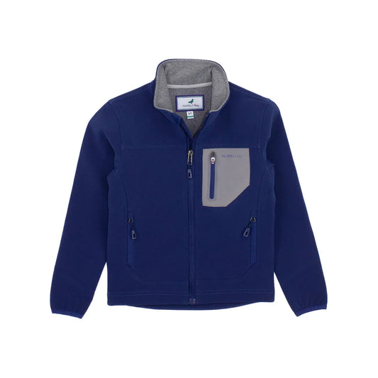 Boys Peak Softshell Jacket, Navy