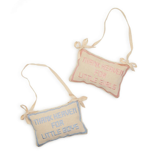 Thank Heaven Pillow Door Hanger (2 options)