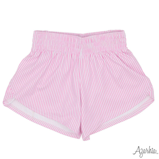 Striped Steph Short, Pink