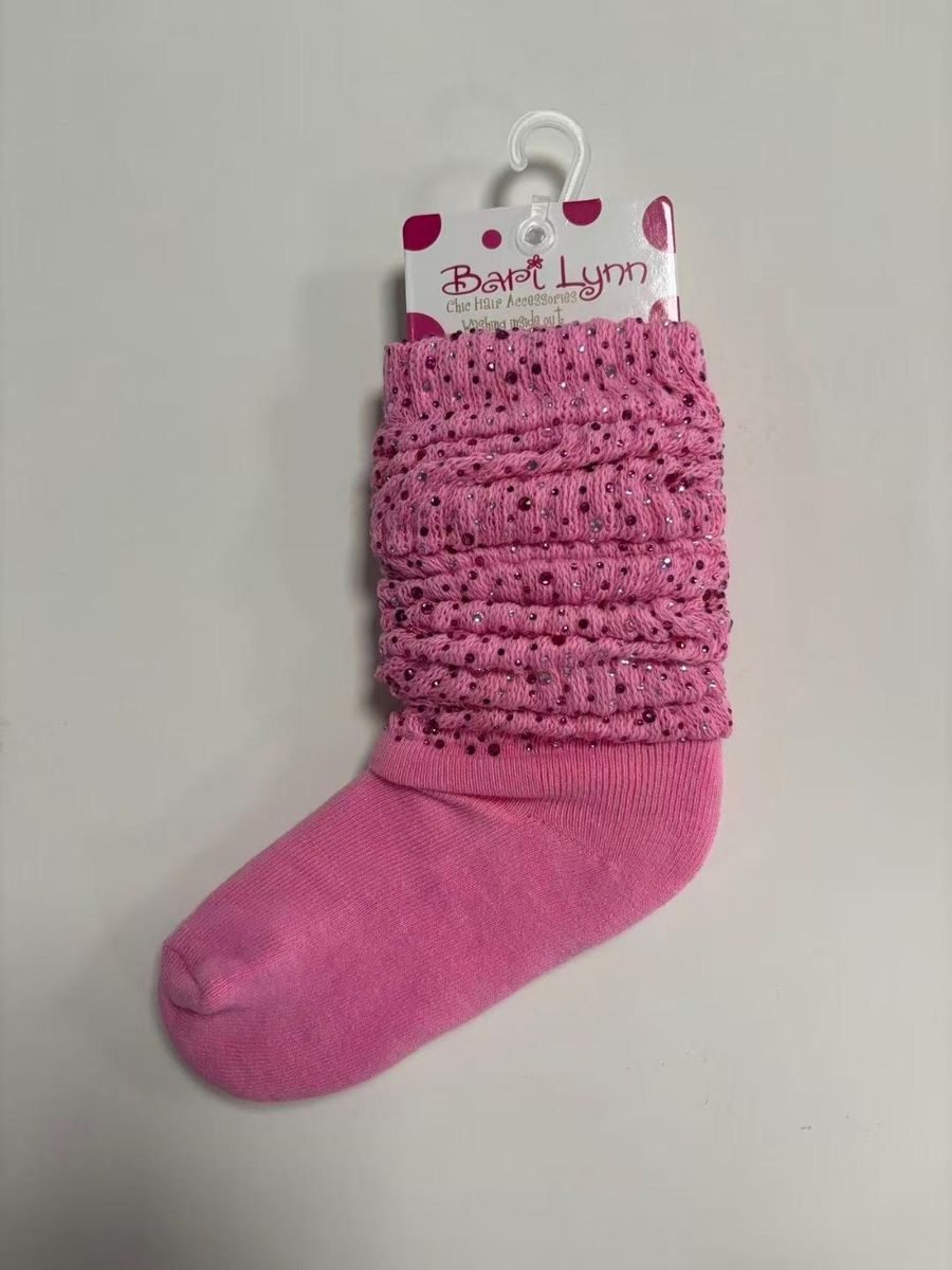 Crystallized Slouch Socks (2 colors)
