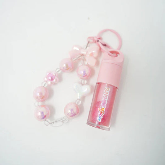 Sparkle Pop Lip Gloss Keychain (3 colors)