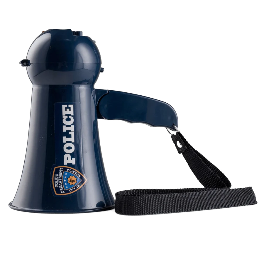 Police Officer Megaphone