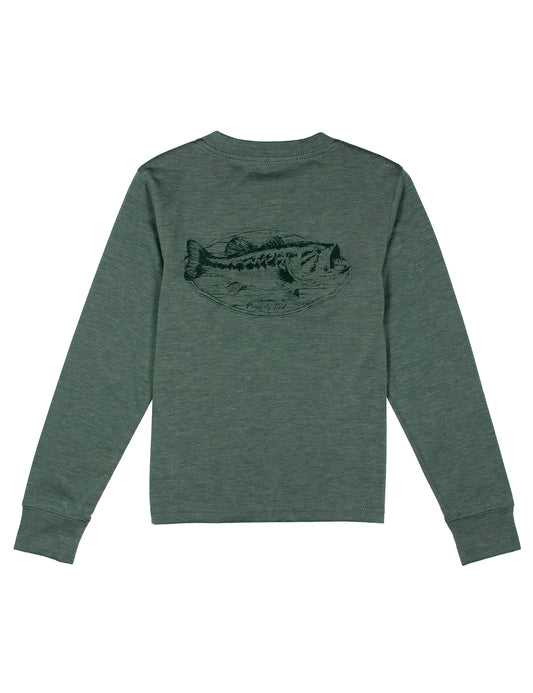 Boys Portland LS Pocket Tee, Bass Mount