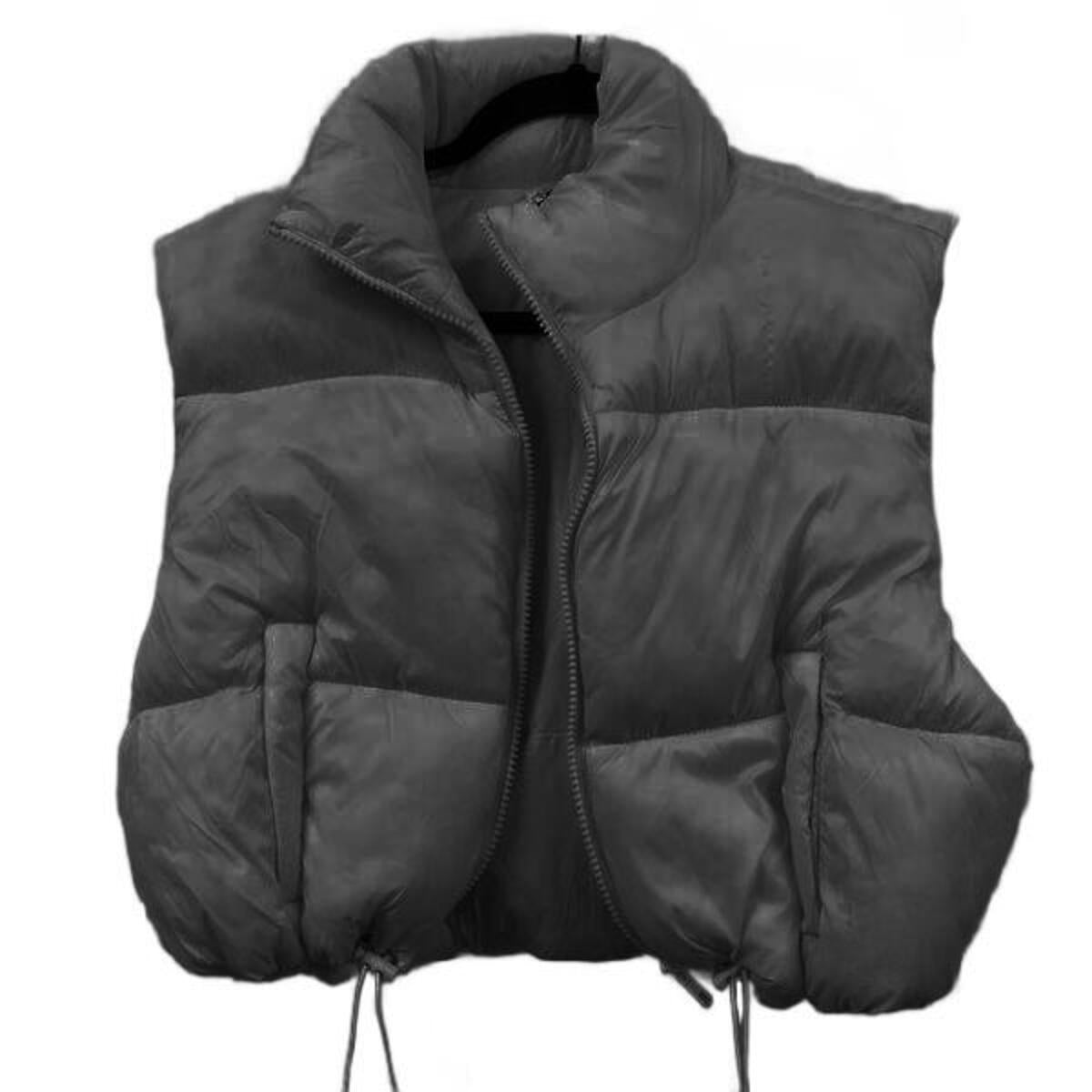 Crop Puffer Vest, (4 colors)