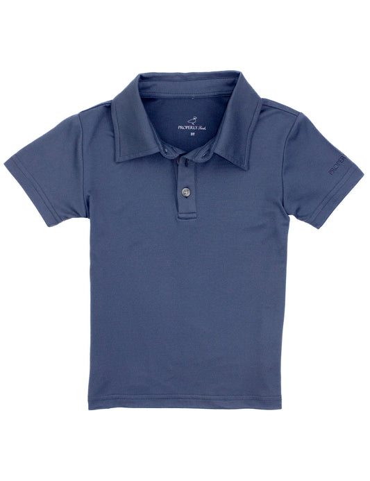 Boys Ravine Polo, Dusk Blue