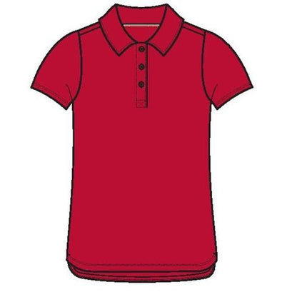 Girls SS Performance School Polo, (3 colors)