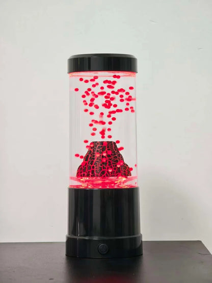 Volcano Mood Lamp, Black