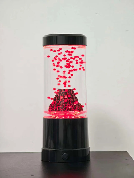 Volcano Mood Lamp, Black