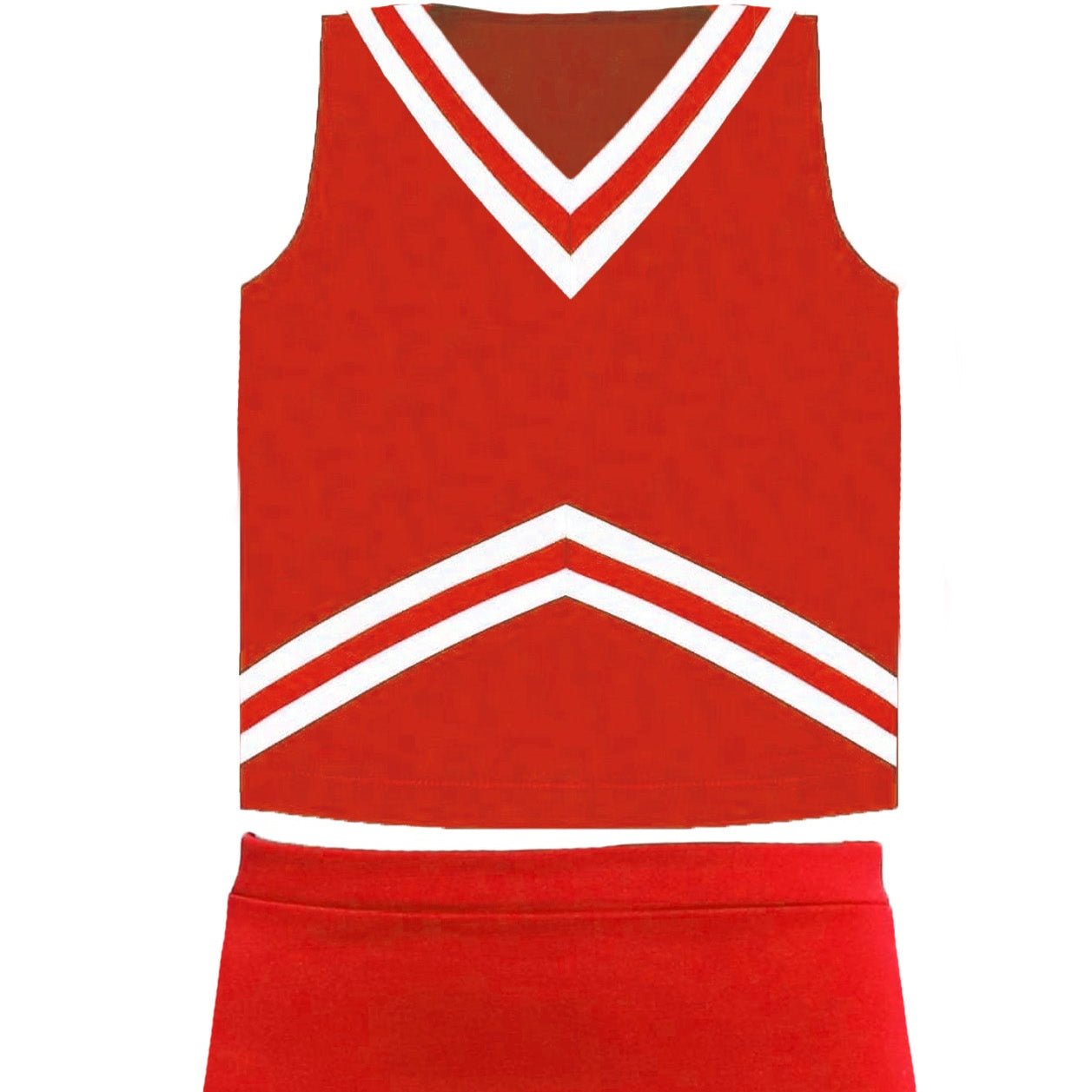 Shimmer Cheer Suit, Red
