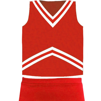 Shimmer Cheer Suit, Red