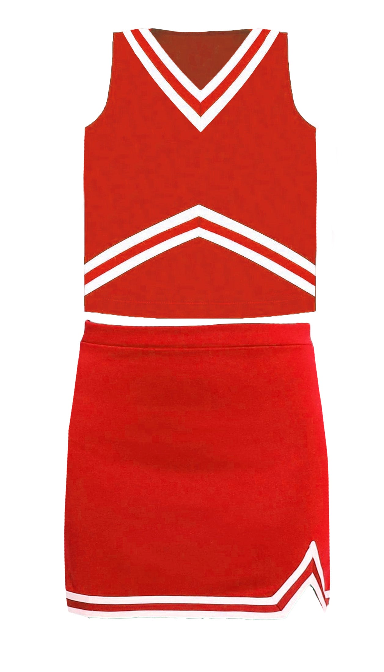 Shimmer Cheer Suit, Red
