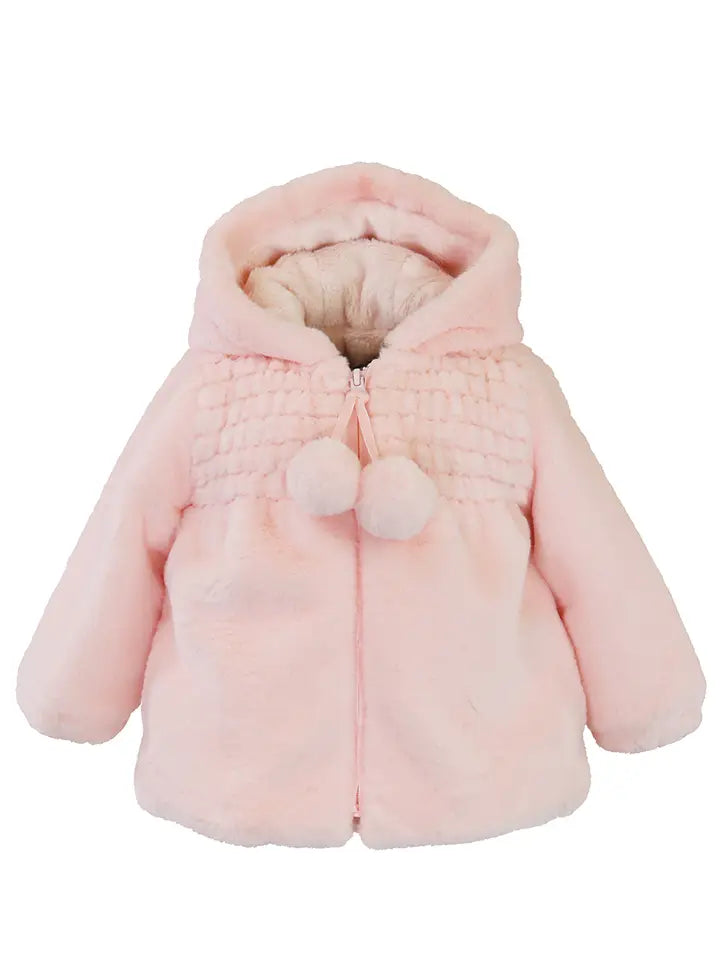 Smocked Jacket, Rose Puff