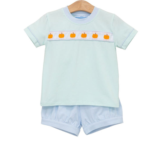 Pumpkin Rowe Banded Short Set