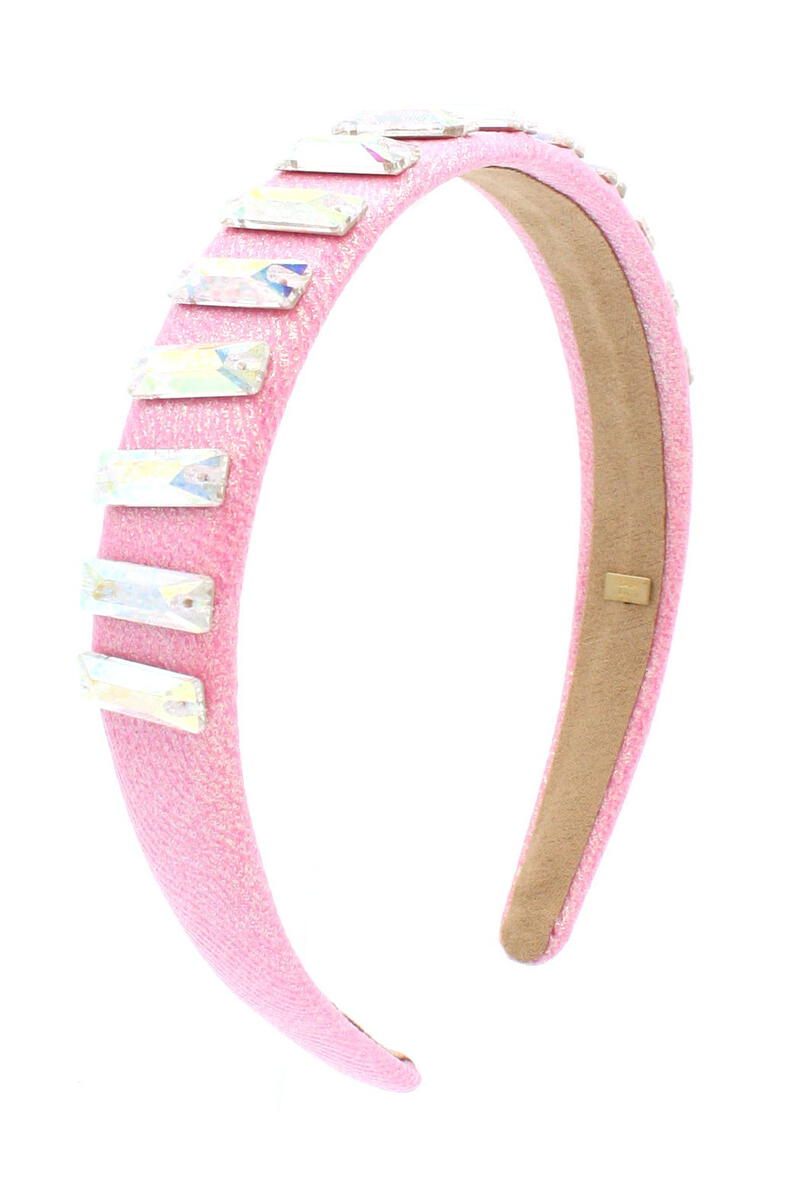 Galaxy Shimmer Headband w/Crystal Bars (3 colors)