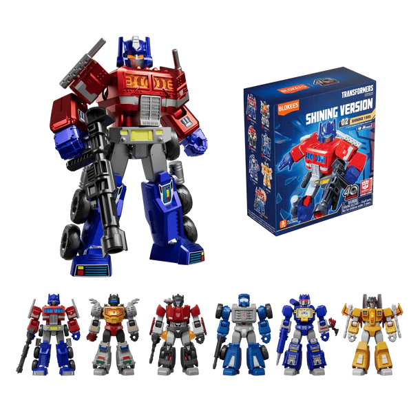 Blokees Transformers Shining Version 02 Shining 1985 (blind box