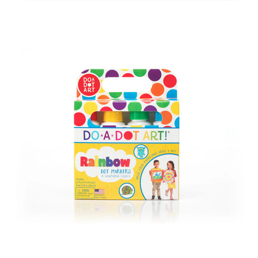 Do A Dot Rainbow Dot Markers, 4 pack