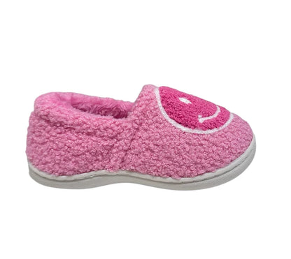 Toddler Cozi Slipper, Blush Smile