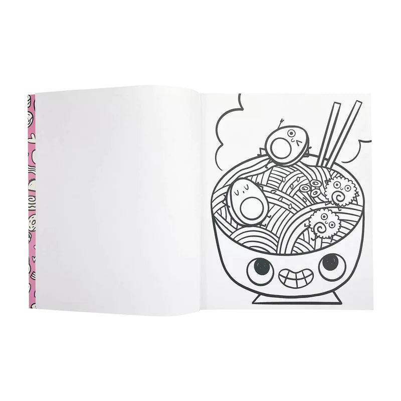 Ooly Color-In Book : Happy Snacks