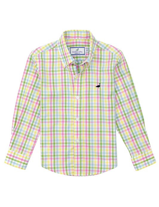 Boys Seasonal Sportshirt, Springcrest