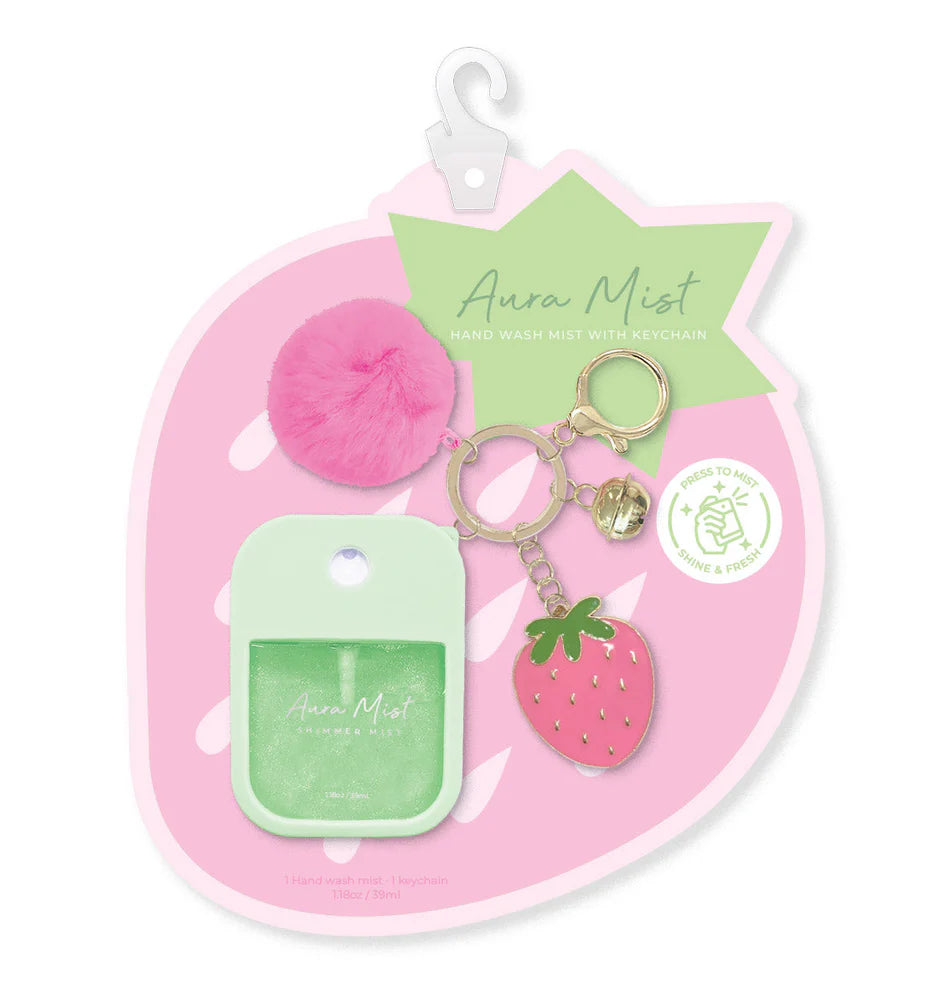 Hand Sanitizer Charm Keychain, (4 styles)