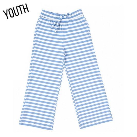 LULU MAC Stripe Pant, Blue