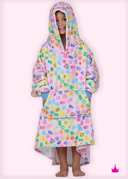 Fuzzy Buddy One Size Pullover, Sugar Rush