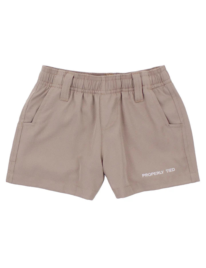 Boys Pintail Short, Taupe