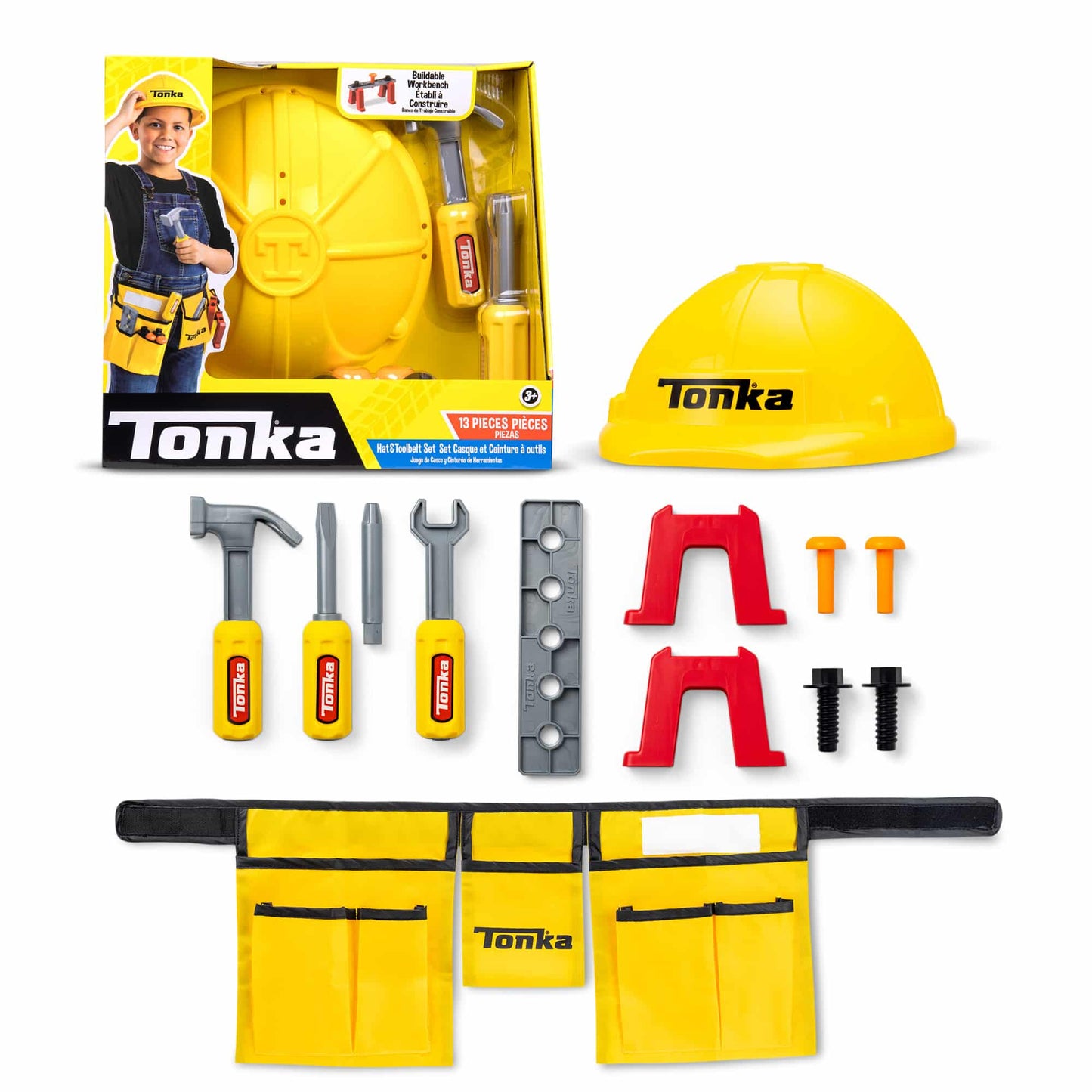Tonka Tool Belt & Hat Set
