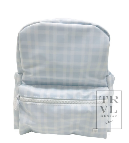 Blue Pimlico Plaid Mini Backer