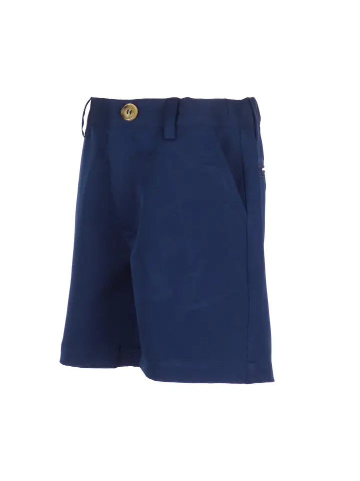 TYL Scholar Flat Front Shorts, Performance Navy