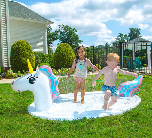 Unicorn Inflatable Splashy Sprinkler