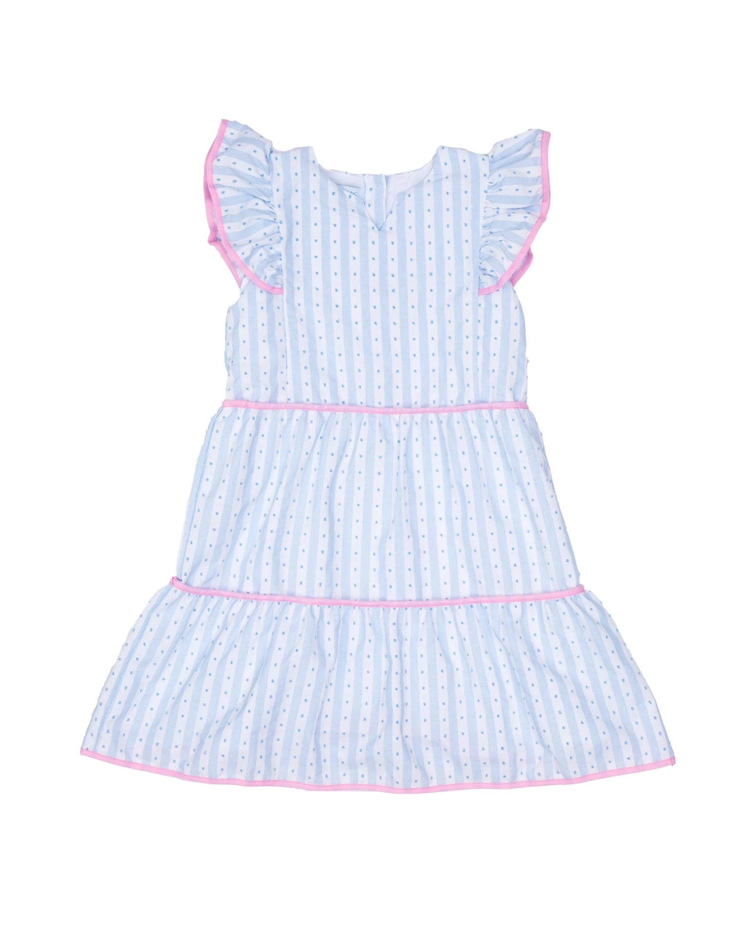 Harley Dress, Blue Stripe Breeze