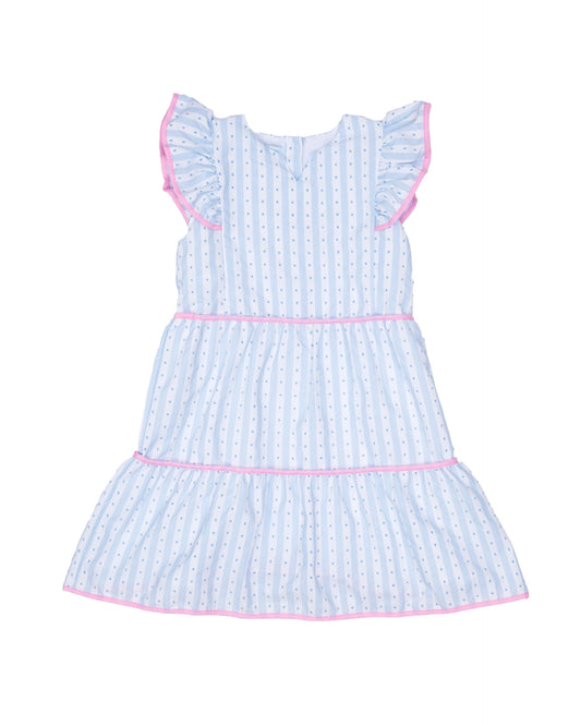Harley Dress, Blue Stripe Breeze