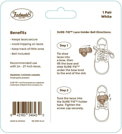 Footmates Sure-Tie Lace Holder Bell