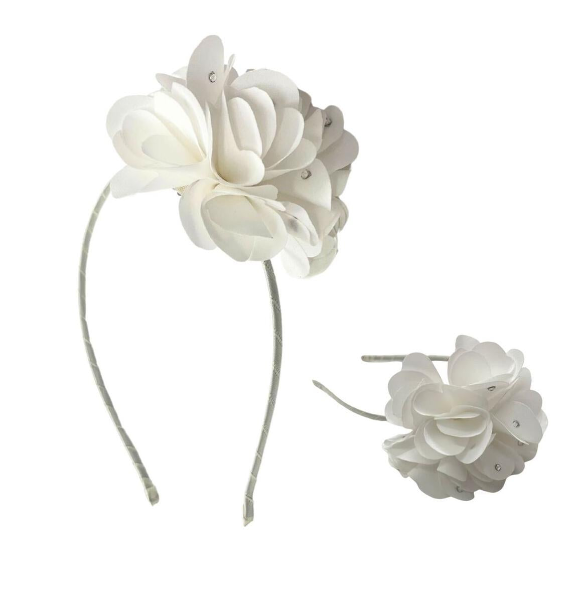 Bari Crystallized Flower Headband (4 colors)