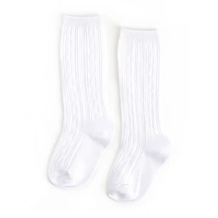 Girl's Knee High Socks, (Color Options)