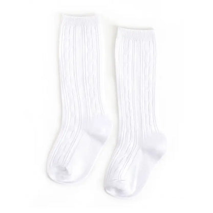 Girl's Knee High Socks, (Color Options)