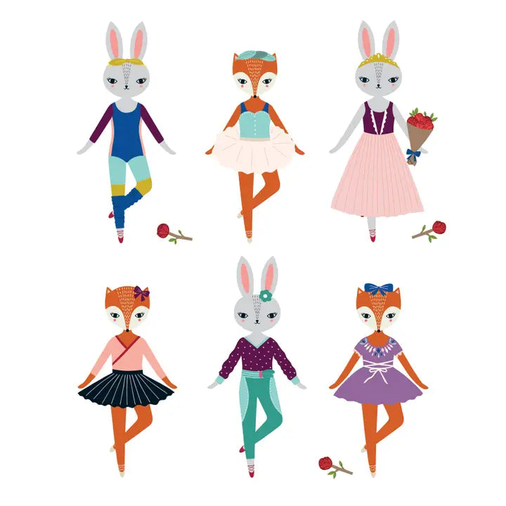 Magnetic Dress Up, Woodland Ballet
