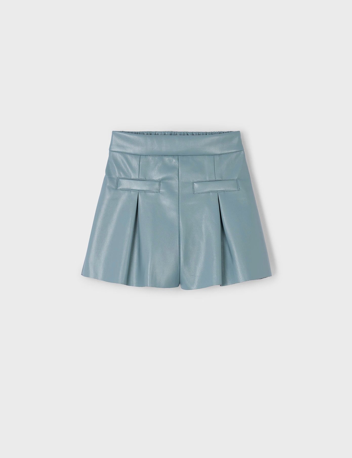Leatherette Shorts