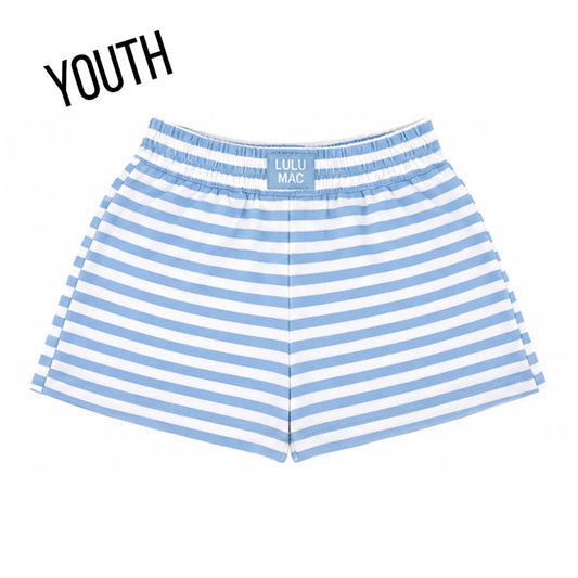 LULU MAC Stripe Short, Blue
