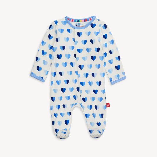 XOXO Magnetic Modal Footie, Blue