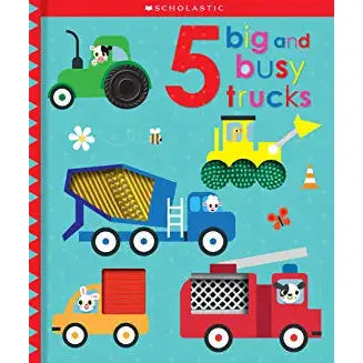 "5 Big and Busy Trucks" Book