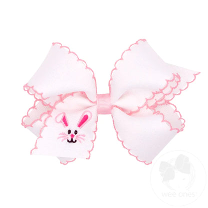 King Easter Embroidered Bows