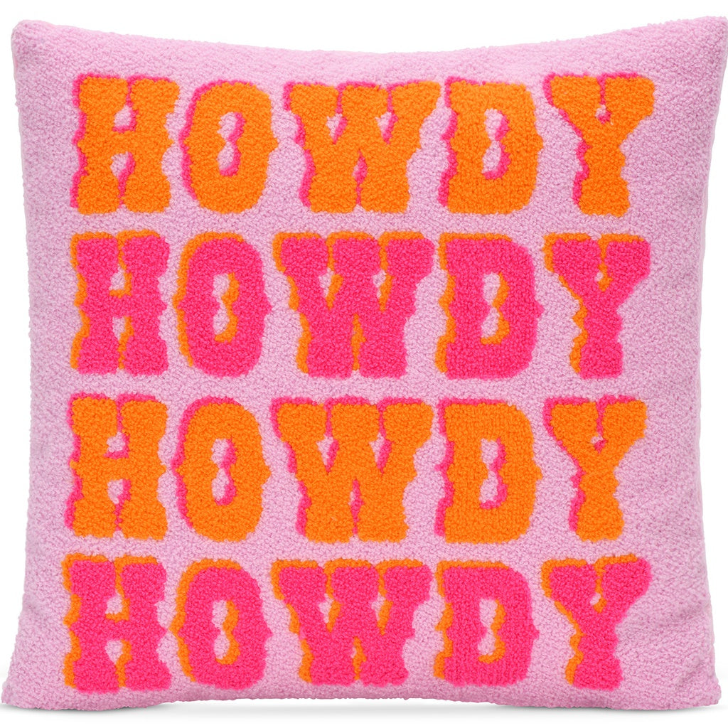 Howdy Throw Pillow