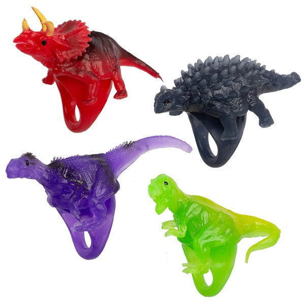 Assorted dinosaur toy children ring toy finger ring toy