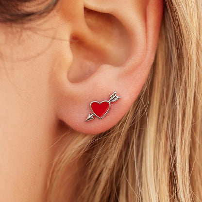 Pura Vida Lovestruck Stud Earrings