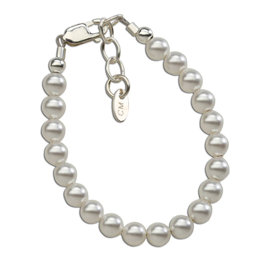 Serenity 2 Pearl Baby & Children's Bracelet